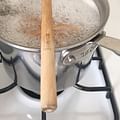 boiling water in pot