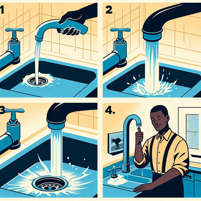 running cold water in garbage disposal for maintenance