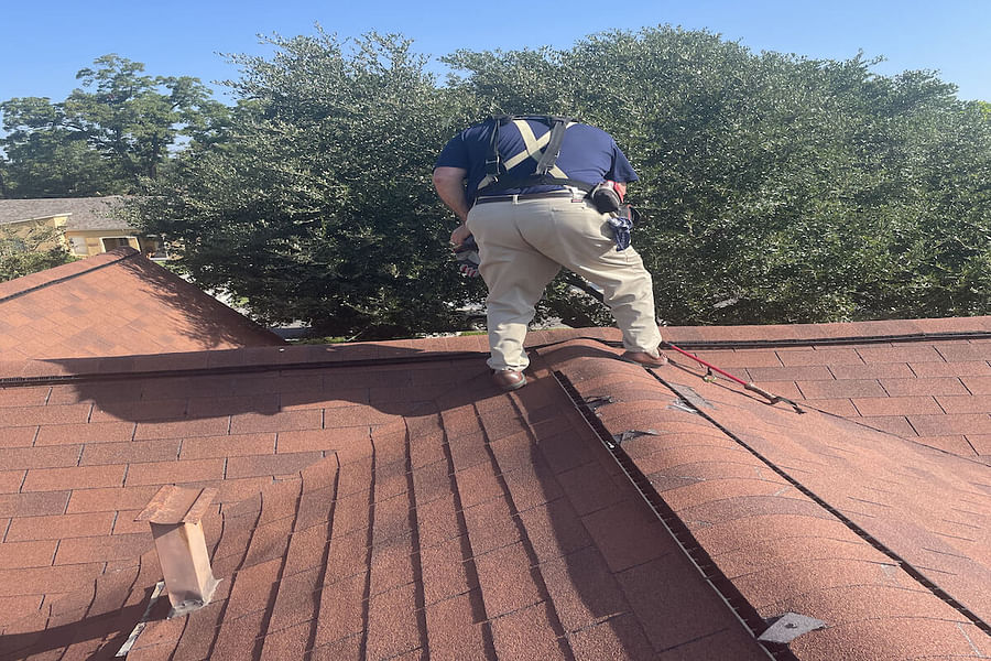 roof inspection fall