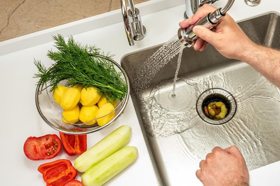 grease buildup in garbage disposal