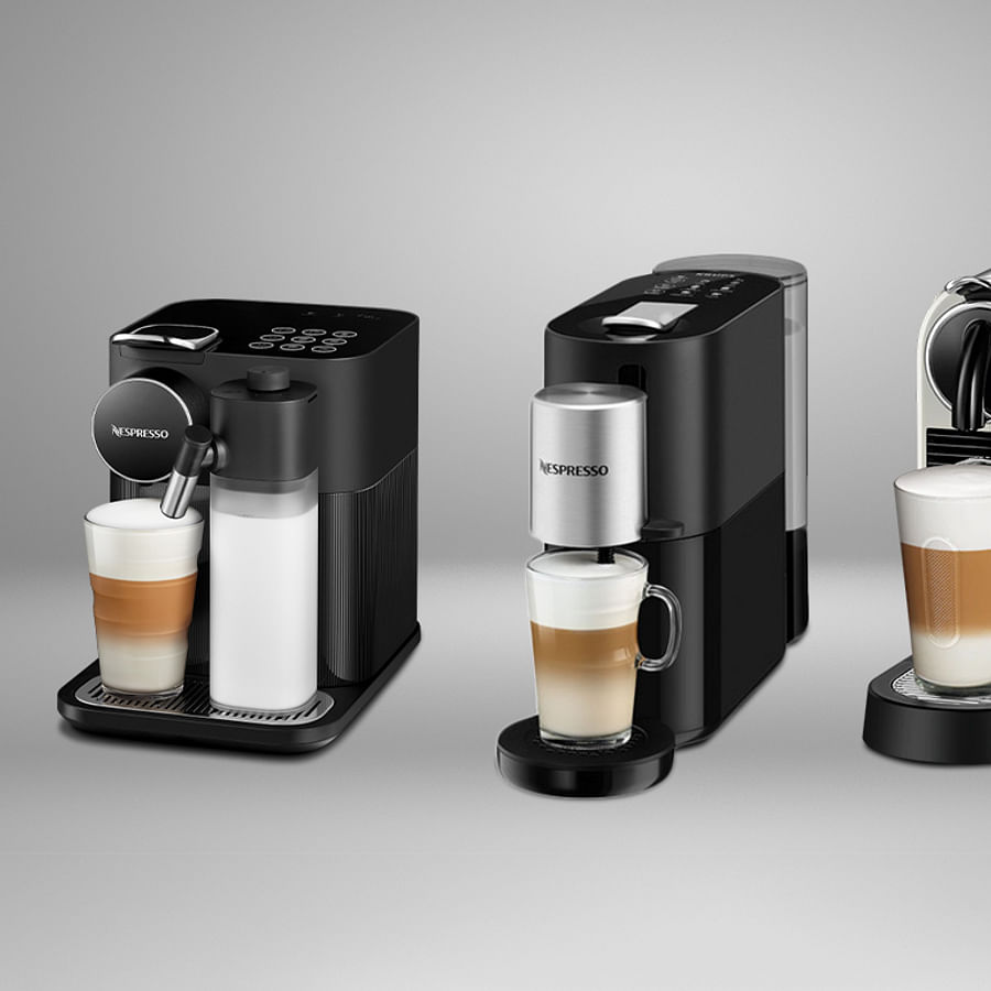 Sparkling clean Nespresso coffee machine