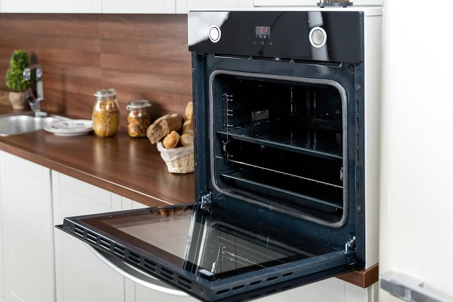 self cleaning oven high temperature