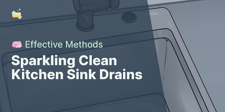 Sparkling Clean Kitchen Sink Drains - 🧼 Effective Methods
