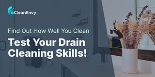 Test Your Drain Cleaning Skills! - Find Out How Well You Clean