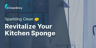 Revitalize Your Kitchen Sponge - Sparkling Clean 🧽