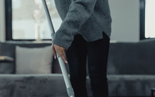 What are some tips for booking a house cleaning service?